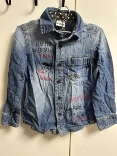 キッズ デニム シャツ 110 ♡