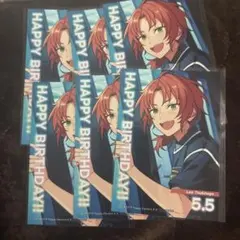 あんスタ 月永レオ アニメイトカフェ 特典 バースデーブロマイド