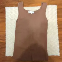 ROPE PICNIC ブラウン タンクトップ 38