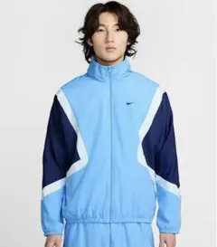 新品　Nike ウーブンジャケット ユニバーシティブルーセットアップ
