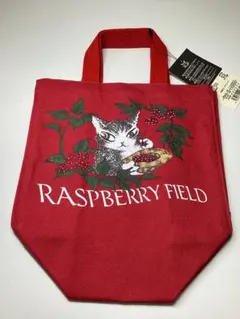 WACHIFIELD 猫 ランチバッグ 赤