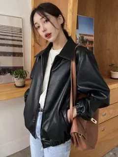 SHEIN レザージャケットのサムネイル