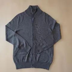 【値下げ 中古品 】MEN'S MELROSE グレー カーディガン サイズ３のサムネイル