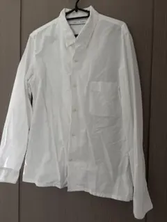 UNIQLO and LEMAIRE ホワイトBD長袖シャツサイズM