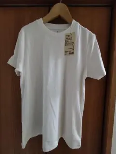 新品 無印良品 クルーネック半袖Tシャツ 白 M