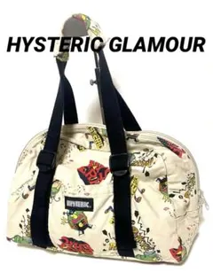 hysteric grammar ヒステリックグラマー ボストンバッグ 白赤 - メルカリ