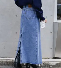 アウトドアプロダクツ　デニムスカート ULTデニムスリットリーンスカート