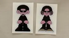 ラララ音楽祭 ステッカー lj DJKANJI