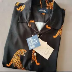 SPLENDID SATISFACTION トラ柄 半袖 Lサイズ　アロハシャツ