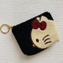 ハローキティ ポーチ キーホルダー付き