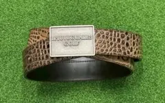 【新品、未使用品】1PIU1UGUALE3 GOLF ベルト　ブラウン BELT |1PIU1UGUALE3(ウノ ピゥ ウノ ウグァーレ トレ)公式