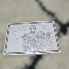 鬼滅の刃ufotable dining第1期おたのしみくじ　ポストカード5枚