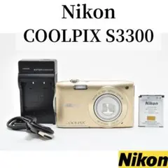 良品 Nikon ニコン COOLPIX S3300 コンデジ 887のサムネイル