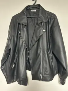 COLZA ライダースジャケット ブラック L
