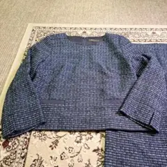 即日発送Reflect ツイード セットアップ 11号 ネイビー系