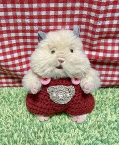 クマちゃんアップリケがかわいいコロりん♪サロペット はむにぎり