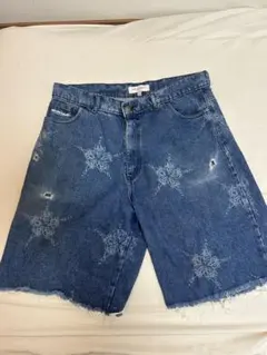 yardsale star denim ヤードセール　デニム　ハーフパンツ