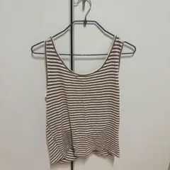 Ungrid ストライプ タンクトップ サイズF