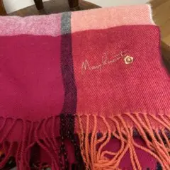 マリークヮント　マフラー　ストール　膝掛け