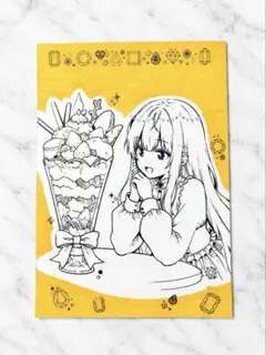 【24時間オークション】手描きオリジナルイラスト　アナログイラスト