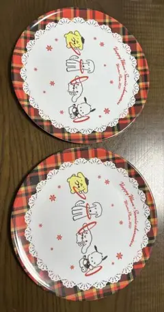 サンリオ×イオン WAON サンリオキャラクターズウィンター プレート 2枚