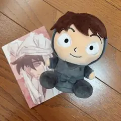 忍たま乱太郎 土井半助 ぬいぐるみ＆カード