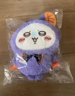 ちいかわ ハロウィンがまぐちポーチ ぬいぐるみ モモンガ