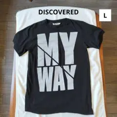 DISCOVERED　ディスカバード　Tシャツ　黒　ブラック　Lサイズのサムネイル