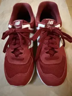 New Balance Classic 574 赤