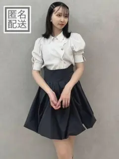 dazzlin マルチボタンデザインブラウス