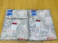 【新品】元値7,400円【日本製】チューリップ柄 100×130cm 2枚セット