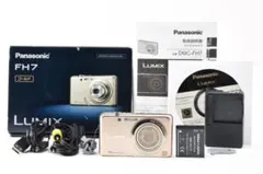 極美品・返品保証】Panasonic LUMIX DMC-FH7 ゴールド - メルカリ