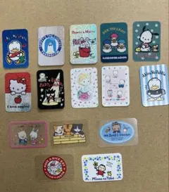レア 昭和サンリオ SANRIO シール ステッカー 15枚セット