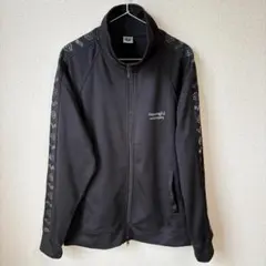 超美品】アリーナ ナノユニバース別注 トラックジャケット ブラックXL 