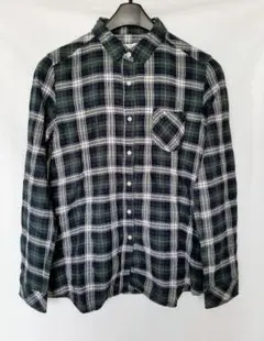 ライトオン バックナンバー 長袖 チェック シャツ L 春 秋