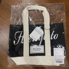 herlipto ルミネ HLT Canvas Mini Tote Black - メルカリ