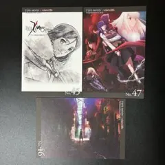 TYPE-MOON Fate Zero stay night カード 45-47