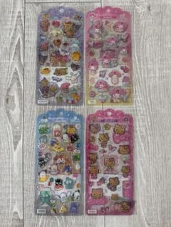 サンリオ　ドロップジェリーシール　4点セット