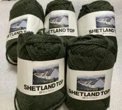 【新品】ハマナカリッチモア　シェットランドトップ　5玉