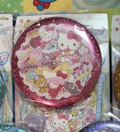 【じゅういち様専用】サンリオ キラキラBIG缶バッジ キティ