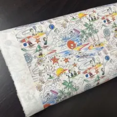 リバティ サニー・ホリディ タナローン生地 スヌーピー
