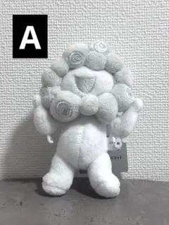 【連休特価】白ミャクミャク ボールチェーンマスコット A