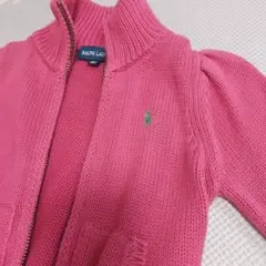 Ralph Lauren ピンク カーディガン 90