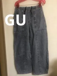 レディースブラック デニムパンツ