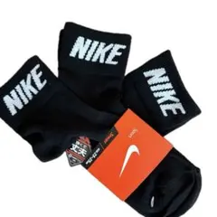 NIKE ナイキ ソックス 2way 3足組 23〜25㎝　値下げ