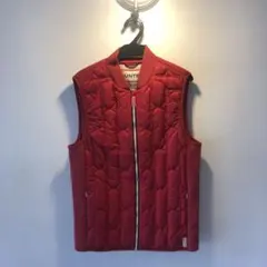 【新品】HUNTED レッド キルティングベスト