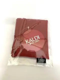 KALDI オンライン限定 エコバッグ スモーキーピンク