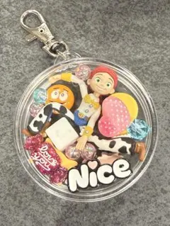 じゃらじゃらキーホルダー
