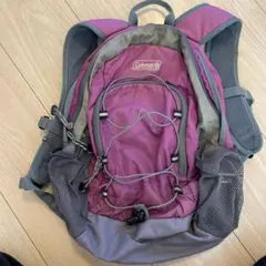 Coleman 中型リュック 紫