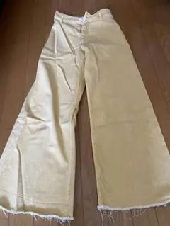 ZARAワイドデニム